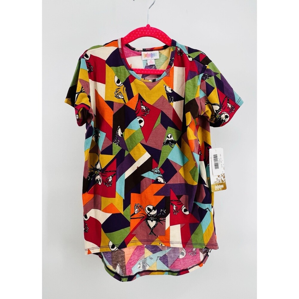 LuLaRoe Disney Gracie Top Jack Skellington Nightmare Christmas NWT CHILD GIRL 6